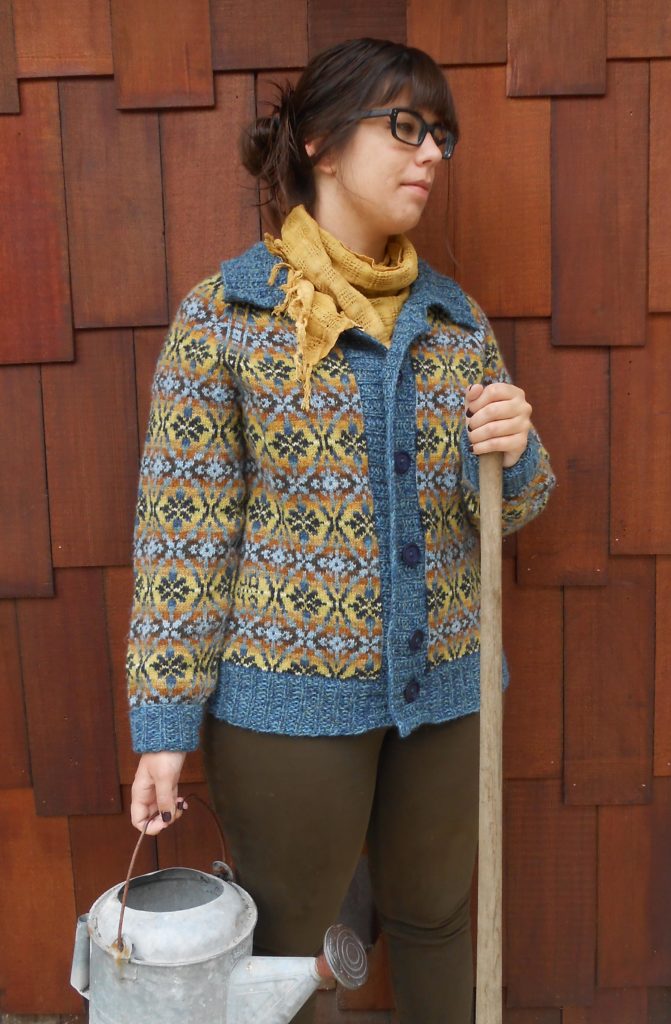 Yellow Island Jacket Pattern Feral Knitter